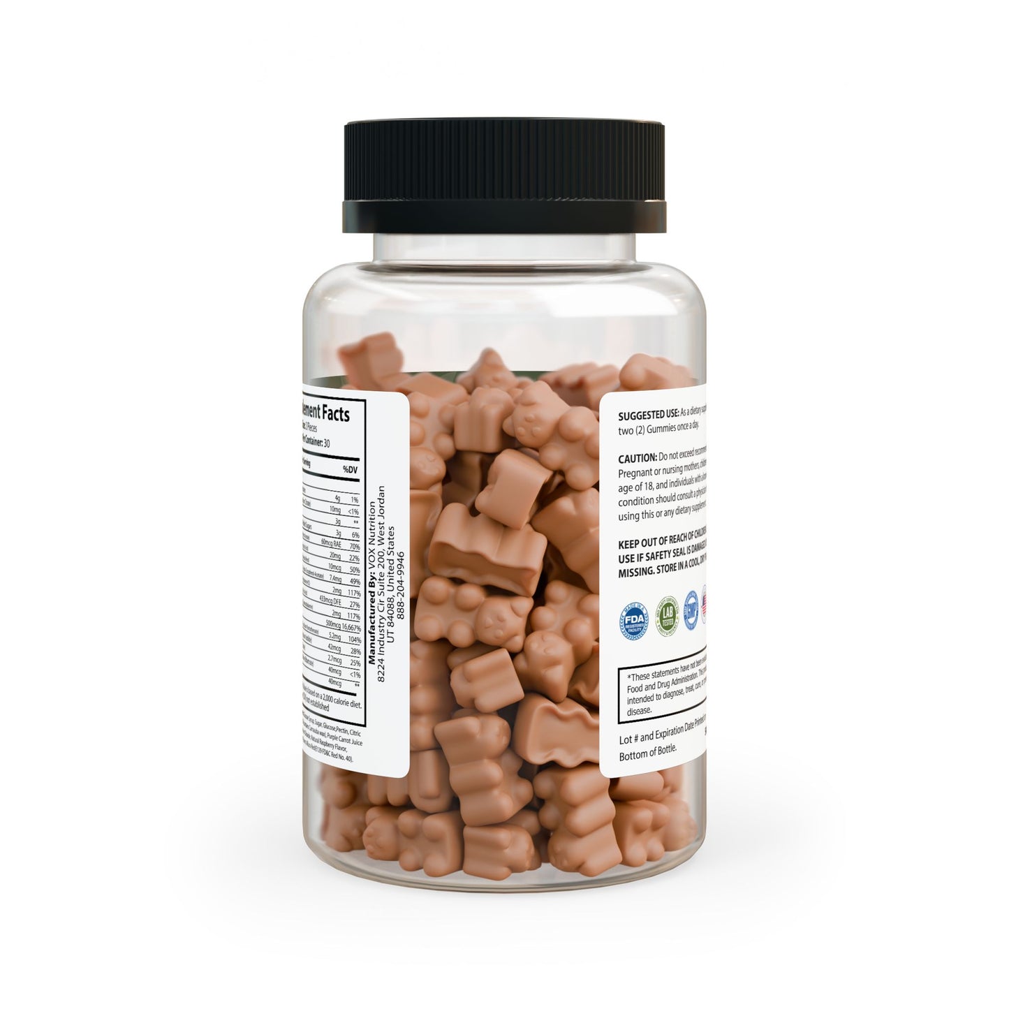 OriTress Essentials Hair Vitamin Gummies (60 ct)